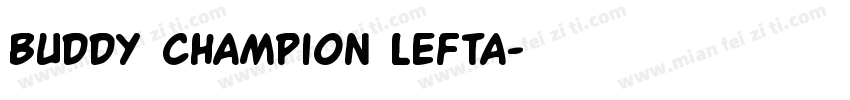 Buddy Champion Lefta字体转换